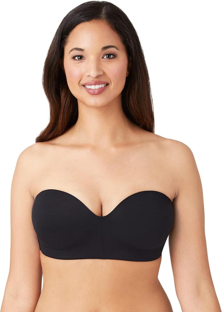 Wacoal Womens Staying Power Wire Free Strapless Convertible Bra (36D, Black)