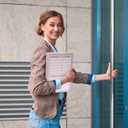 Mr. Pen- Plastic Folders with Pockets and Prongs, 10 Pack, Letter Size, Assorted Pastel Colors, Flexible Plastic Folders with Prongs, Clear Front Pocket, Card Slot & Color-Coded Cover Papers