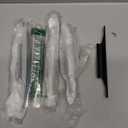 Kitchen Cabinet Pulls - Black Cabinet Handles - 5 Pack Long Cabinet Hardware for Drawers Dresser Furniture Pulls (2.5 inches Hole Center- 5.2 inches Length)