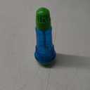 Novelty Place Echo Mic for Kids and Toddlers - Battery-Free Magic Karaoke Microphone Voice Amplifying Retro Toy for Singing, Speech & Communication Therapy - 10" (Blue & Green)