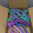 GoodtoU 60 Pack Kids Hangers Multicolor Baby Hanger Childrens Plastic Infant Hanger Toddler Hangers for Baby Clothes