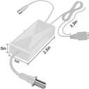 TV Antenna Amplifier, Antenna Signal Booster, 25dB High Gain Powerful Digital Antennas Booster, Adjustable Reception Range, Suit for All TV Antennas (WHITE32)