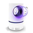 Fruit Fly Trap Flying Insect Traps Fan Powered Indoor Bug Catcher for Mosquitoes Gnats Fruit Flies Mosquito Killer Effective Blue Light (1, White)