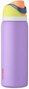 Owala FreeSip Insulated Stainless Steel Water Bottle with Straw, BPA-Free Sports Water Bottle, Great for Travel, 32 Oz, Retro Boardwalk