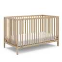 Graco Teddi 5-in-1 Convertible Crib (Driftwood) – GREENGUARD Gold Certified, Converts to Daybed, Toddler & Twin Bed with Headboard and Footboard, Adjustable Mattress Height