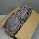 Gazebo Mosquito Netting Replacement Universal 4-Panel Sidewalls 12' x 16', Outdoor Gazebo Mosquito Nettings with Double Zipper, Replacement for Patio Canopy, Garden (Mosquito Net Only)