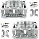 Rear Disc Brake Calipers Kit 18B4764+18B4765 Replace for 2003-2006 Chevy Silverado 1500, 2000-2006 Tahoe, 2000-2006 Suburban 1500, 2002-2006 GMC Sierra 1500, 2000-2006 Yukon, 19141724+19141725