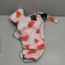 Arblina Dog Recovery Suit, Adjustable Rear Leg Sleeve to Stop Licking Wounds for Large Medium Male Female Dogs, Surgical Onesie for Neuter Spay Protective as Cone Alternative After Surgrey, Pink (XL(Back Length: 22"-26", Leg Length: 11.5"))