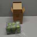 Syhood 12 Pcs 2.4 Inch Lime Green Christmas Ball Ornament Set Shatterproof Xmas Ornament Glitter Foam Christmas Balls Decorative Hanging Tree Decoration for Home Party Supplies Fireplace Wall Decor