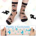 Women Girls Socks Cute Animal Socks Cat Dog Cow More Fun Novelty Socks Gifts for Girls Christmas Birthday