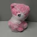 Holiday Home 10-Inch Plush Bear with Keychain - Pink