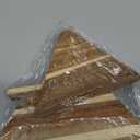 WOODLERY Christma Tree Shaped Wood Cutting Board Set for Kitchen, 3 Pieces Tree Wooden Cutting Boards, Charcuterie Serving Trays, Wooden Cutting Boards with Handles for Decoration