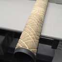 GORILLA GRIP 100% Waterproof All-Season WeatherMax Doormat US Designed Natural Rubber, Stain and Fade Resistant, Low Profile Indoor Outdoor Door Mats, Easy Clean Patio Mat, 17x29, Modern Latte