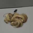 CJL HAIR 22" Long Ponytail Hair Extension Wrap Around Pony Tail Clip in Curly Wavy Synthetic Fake Hairpiece for Women Dirty Blonde