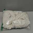 6 Pcs Christmas Stockings 18" Cable Knit Neutral Stockings Rustic Farmhouse Fireplace Xmas Decor Handmade Boho Knit Socks for Mantel Tree Wall Holiday Decorations(Cream)