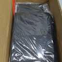 TIQLAB End Table with Charging Station, Narrow Side Table with 2 Fabric Drawers, Nightstand with LED Light, Slim Bedside Table for Bedroom, Living Room, Small Spaces, Black