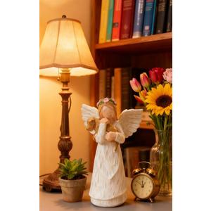 Friendship Gifts for Women Pet Memorial Gifts for Loss of Dog Best Friend Birthday Sympathy Remembrance Gift Angel Small Hand-Painted Figures Christmas for Home Office Decor