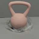 YOTTOY Soft Kettlebell,Kettlebell Anti-Slip Grip Weight for Home Workouts, Kettlebells Set Strength and Safety Guaranteed (Pink, 6 LB)