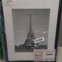 upsimples 12x16 Picture Frame, Display Pictures 8.5x11 with Mat or 12x16 Without Mat, Wall Hanging Photo Frame, Black, 1 Pack