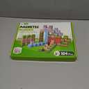 Magnetic Building Blocks 104PCS, STEM Magnet Blocks for Ages 4-8, Montessori Learning Toys for Kids, Sensory Magnetic Cubes for Boys & Girls, Educational Building Set for Birthday