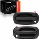 A-Premium - Front Left & Right Exterior Door Handles - Compatible with Chevy Silverado 1500 2500 3500, Tahoe, Avalanche, Suburban & GMC Sierra, Yukon & Cadillac - 99-07 - Replace# 15034985, 15034986
