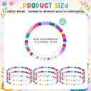 Unittype 24 Sets Back to School Gifts for Class Friendship Bracelets Bulk, One Size