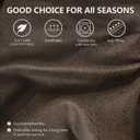 ANARACHON Leather Like Recliner Chair Covers Heavy Duty, 4 Pieces Recliner Cover for Recliner Chair, Leather Cover for Recliner slipcovers Washable for Pets (Dark Brown)