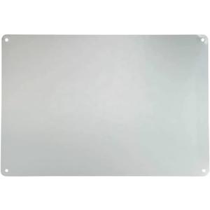 CMS MAGNETICS - (120 in) 10x12 Stainless Steel Sheet Metal with 1mm Thickness | Bulletin Board to Hang Your Magnets, Magnetic Spice Jars, Office, Jewelry, Crafting, Cabinets, Kitchen Splash Guard