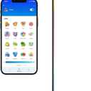 Philips Smart Lighting Gradient Floor Light, RGBIC LED, Multicolor Effects, Sync with TV and Music, Immersive Light, Easy Setup, Connected by WiZ, Compatible with Alexa, Google Home, Apple Home