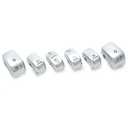 Hand Control Chrome Switch Caps Kit for Harley Sportster XL Dyna Softail Road King 1996-2013