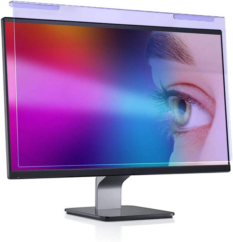 GUMIKE Anti Blue Light Screen Filter for 20 21.5 22 inch, Universal Widescreen Desktop PC Monitor Panel Reduces Eyes Strain & Scratch Resistant Protection Filter Hanging Type