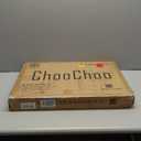 ChooChoo Round End Table for Small Spaces, Narrow Side Table, Accent Table Night Stand with 2 Tier Shelf for Bedroom and Living Room, Natural