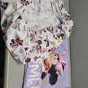 Disney Minnie Mouse I am Awesome Lavender, Pink, and White with BFF Daisy Duck, Rainbow Hearts and Stars 2 Piece Toddler Sheet Set - Fitted Bottom Sheet and Reversible Pillowcase