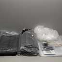 LOKEME Wardrobe Closet,Portable Closet for Bedroom Steel Pipe Diameter 19mm Strong and Sturdy Black Portable Closets for Hanging Clothes with 3 Hanging rods, 6 Storage Shelves and Side Pockets