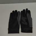 OZERO Mens Winter Touchscreen Gloves: Cold Weather Thin Warm Liner Glove - Thermal Windproof Gloves for Running Hiking Cycling Driving, Men L, Women XL