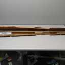 Ivilon Drapery Window Curtain Rod - End Cap Style Design 1 Inch Pole. 72 to 144 Inch Color Warm Gold