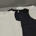 Yazbek Men's Heavy Weight (5.9-Ounce) Crew Neck Sleeveless Muscle T-Shirt (3-Pack), S