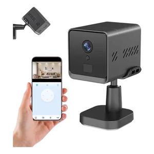 Mini WiFi Camera 2K HD Tiny Cam 360 Degree Rotate Wireless Nanny Cam with Night Vision Motion Detection Alerts Long Battery Life Camera for Indoor and Outdoor