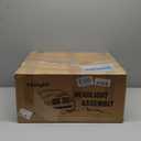 Nilight 2002 2003 2004 2005 Ram 1500 2500 3500 Headlight Assembly Chrome Housing Clear Corner Clear Lens Headlamp Replacement Driver and Passenger Side 2 Pack