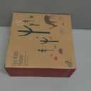 Elk and Friends Kids 6.7” Porcelain Divided Plates with Silicone Sleeves | Suitable for Babies/Kids/Toddlers | Microwave & Dishwasher Safe | Non Slip | Snack Dishes