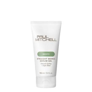 Paul Mitchell Straight Works Hair Gel, Smoothing Styler, Add Shine, For Frizzy Hair, 5.1 fl. oz