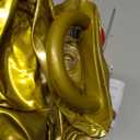 24 Inch, Christmas Ball PVC Inflatable, 1 pack, 1 nails, 2 rings, 1 roll of ribbons