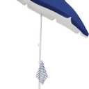 JEAREY 6.5ft Sun Shade Umbrellas, Portable Umbrella with Stand, Lightweight Sun Protection Free Standing Sport Umbrella for Outdoor Sports, Camping, Fishing, Patio, Beach, Royal Blue
