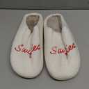 LNERIP Womens Mens House Slippers Fuzzy Slides Memory Foam Slippers Slip on Anti-Skid Sole Bedroom Indoor Outdoor, Size 43-44