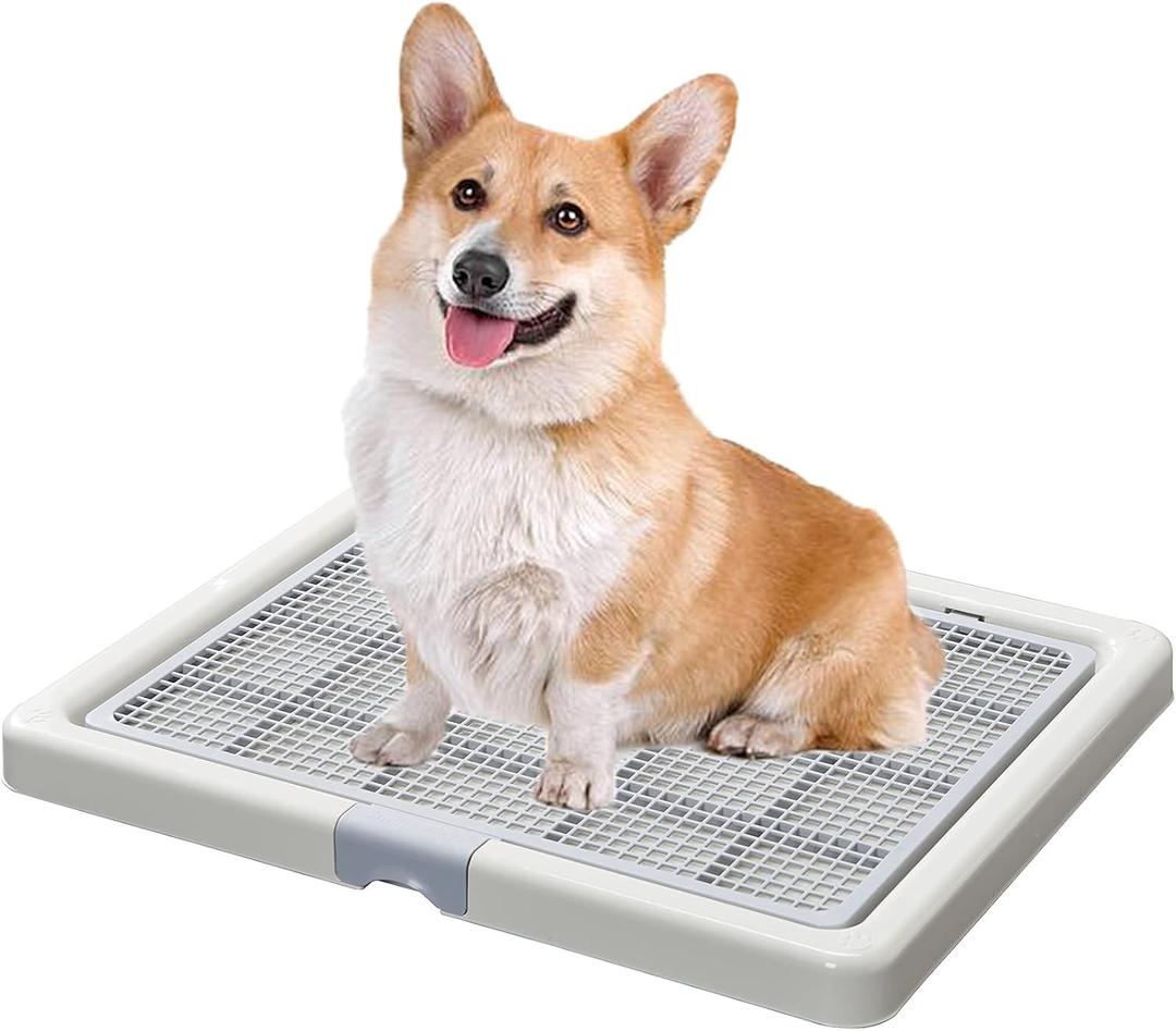 Smart Paws Corgi Potty Training Toilet,French Bulldog Training Tray,Pet Pads Holder,Dog Toilet 65X52CM (25.5x20.4 Inch (Pack of 1))