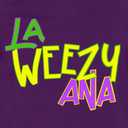 Fat Tuesday Shirt for Women La Weezy Ana T-Shirts New Orleans Carnival Tee Tops (Purple, S)