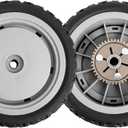 107-3709 Lawn Mower Rear Wheel Gear Assembly, 8x2 inch Wheel Compatible with Toro Super Recyclers, 2 Pack
