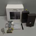 Aqara Smart Lock U100, Fingerprint Keyless Entry Door Lock with Apple Home Key, Touchscreen Keypad, Bluetooth Electronic Deadbolt, IP65 Weatherproof, Supports Apple HomeKit, Alexa, Google, IFTTT, Gray