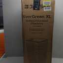 Mueller Janska M-Resin Heavy Duty Tall Planter, Indoor/Outdoor Grande Plant, Tree, Flower Pot, 2-Piece Set, 27.5, Modern Design, Built-in Drainage, Dark Grey