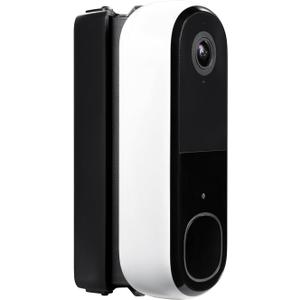 Wasserstein 35 to 55 Horizontal Wedge Wall Mount Compatible with Arlo Wireless Video Doorbell (2nd Gen) & Essential Video Doorbell Wire-Free
